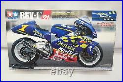 Tamiya Scale 1/12 Telefonica MoviStar SUZUKI RGV-R'01 Motorcycle Model Kit EL