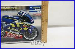 Tamiya Scale 1/12 Telefonica MoviStar SUZUKI RGV-R'01 Motorcycle Model Kit EL