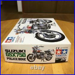 Tamiya Suzuki GSX750 Police Bike 1/12 Motorcycle Series 20 Model Kit #18421
