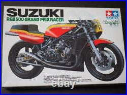 Tamiya Suzuki RGB500 Grand Prix Racer 1/12 Motorcycle Series Model Kit #18612
