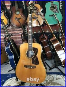Vintage 1970s Kiso Suzuki Guild Model Tom Son GW380 Acoustic Guitar Higher Grade