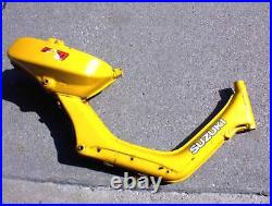 Vintage 1983 SUZUKI FA50 FRAME Model D YELLOW FA 50 with CLEAR CURRENT TITLE