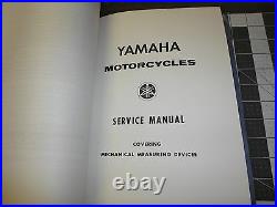Yamaha 1965 Models Shop Service Manual Nos 1 Qty Vintage Oem Free Shipping